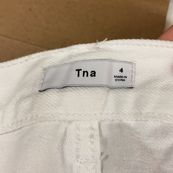 Aritzia TNA White Denim Skirt - Picture 3 of 3